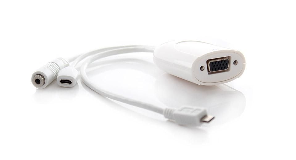 Adattatore MHL a VGA con audio: connessione perfetta per dispositivi mobili MANHATTAN - immagine 3