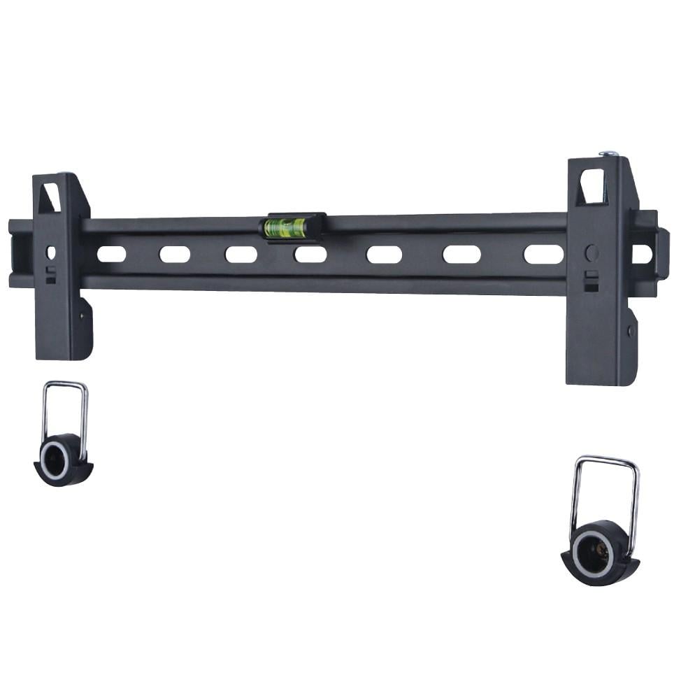 Staffa Muro Fissa Slim con Distanziali TV LED LCD 40-65'' Nero TECHLY - immagine 3