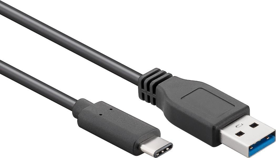 Cavo USB3.0 A Maschio USB-C Maschio 0,15m Nero GOOBAY - immagine 2