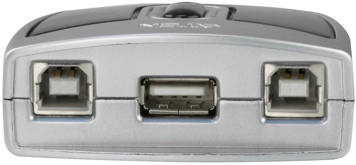 Switch per Periferiche USB a 2 porte, US221A Ricondizionato ATEN - immagine 3