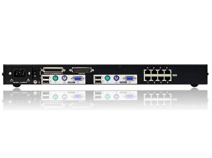 Switch KVM Cat5e/6 a 8 porte per 2 console, KH2508A ATEN - immagine 3