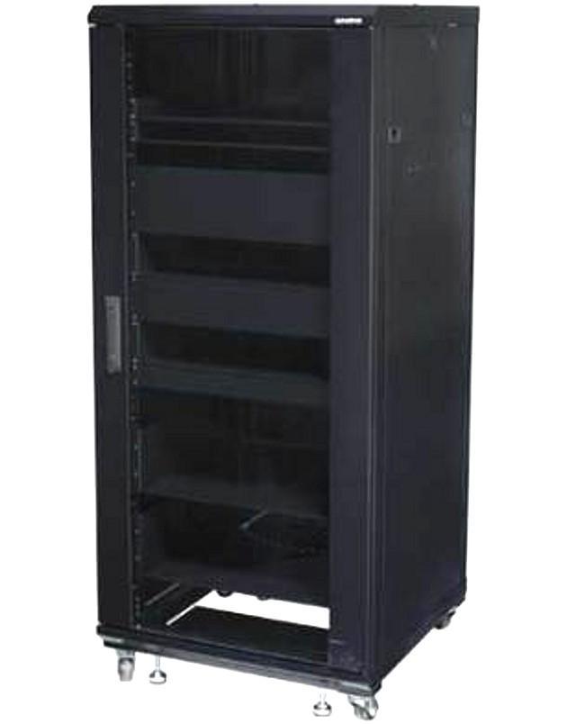 Armadio Rack 19'' 600x600 27U per Audio Video Nero TECHLY PROFESSIONAL - immagine 3