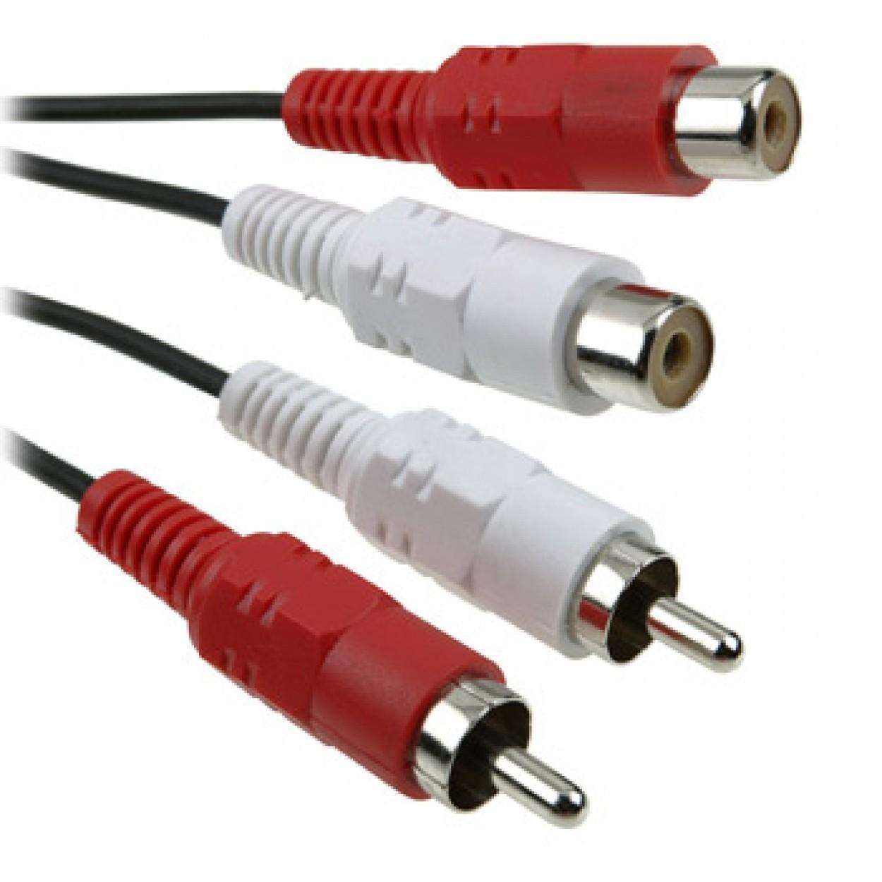Cavo Prolunga RCA 2xM/F 5mt GOOBAY - immagine 3