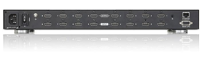 Switch Matrix 8x8 HDMI con Videowall & Scaler, VM5808H ATEN - immagine 3