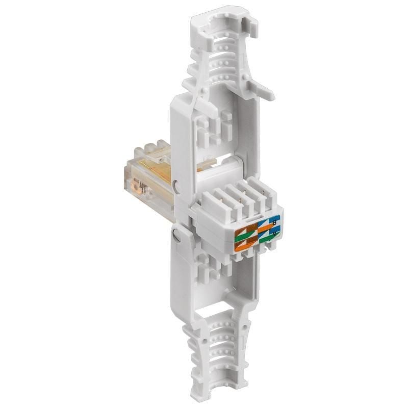 Plug Cat. 5/6 RJ45 Toolless con Copriconnettore INTELLINET - immagine 3