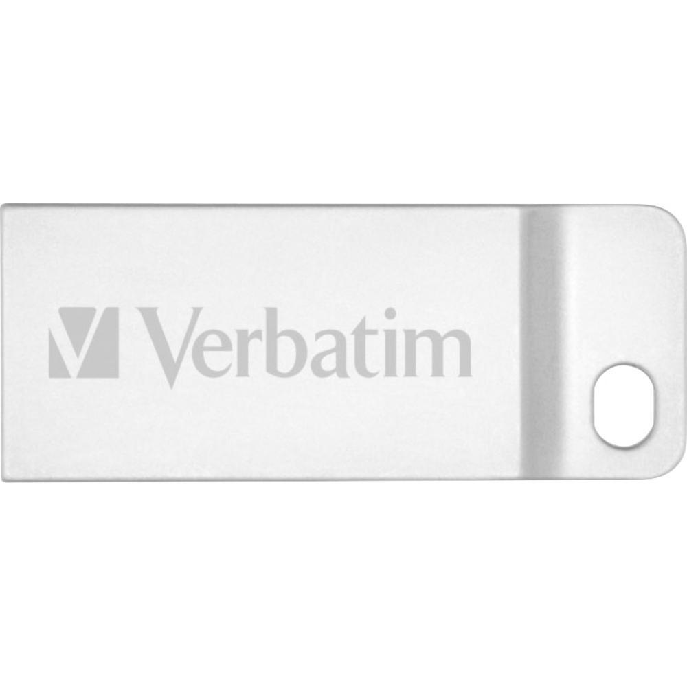 Mini Memoria USB Verbatim con Portachiavi 32GB Silver VERBATIM - immagine 3