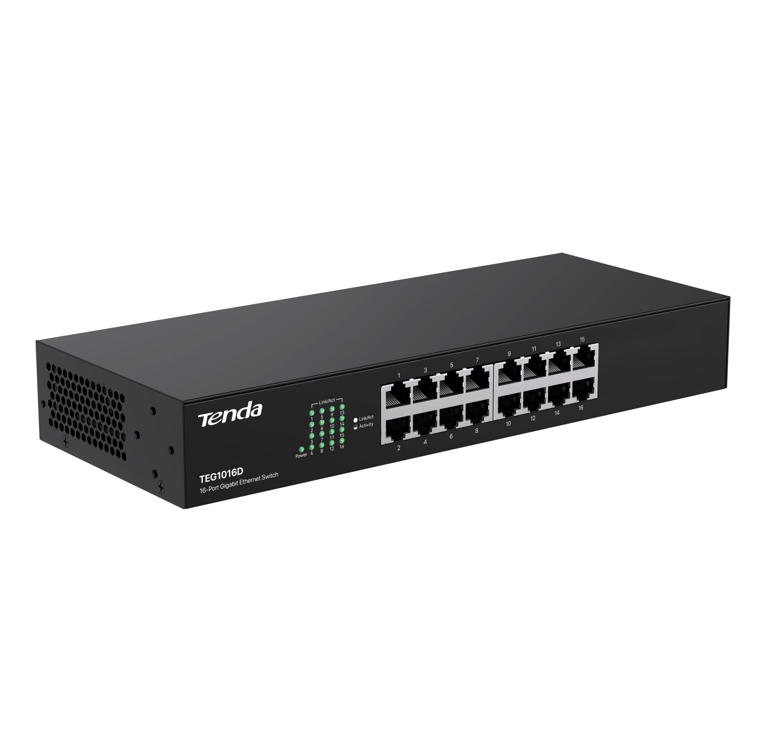 Switch 16 Porte 10/100/1000 Gigabit TEG1016D TENDA - immagine 4