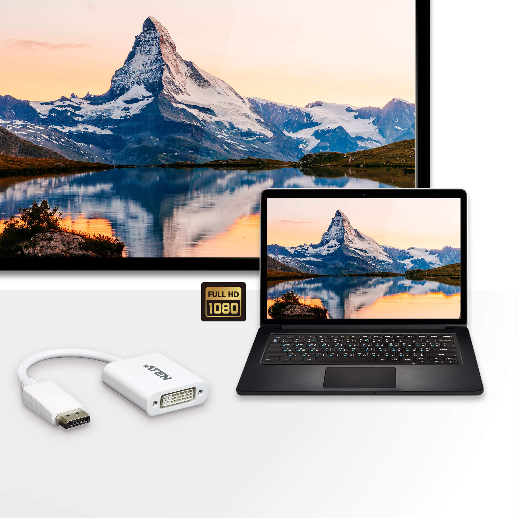Adattatore da DisplayPort a DVI, VC965 ATEN - immagine 3