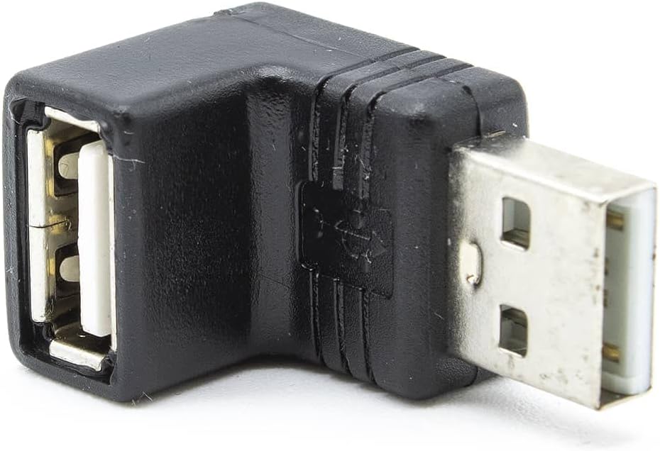 Adattatore USB Angolato Maschio-Femmina MANHATTAN - immagine 3