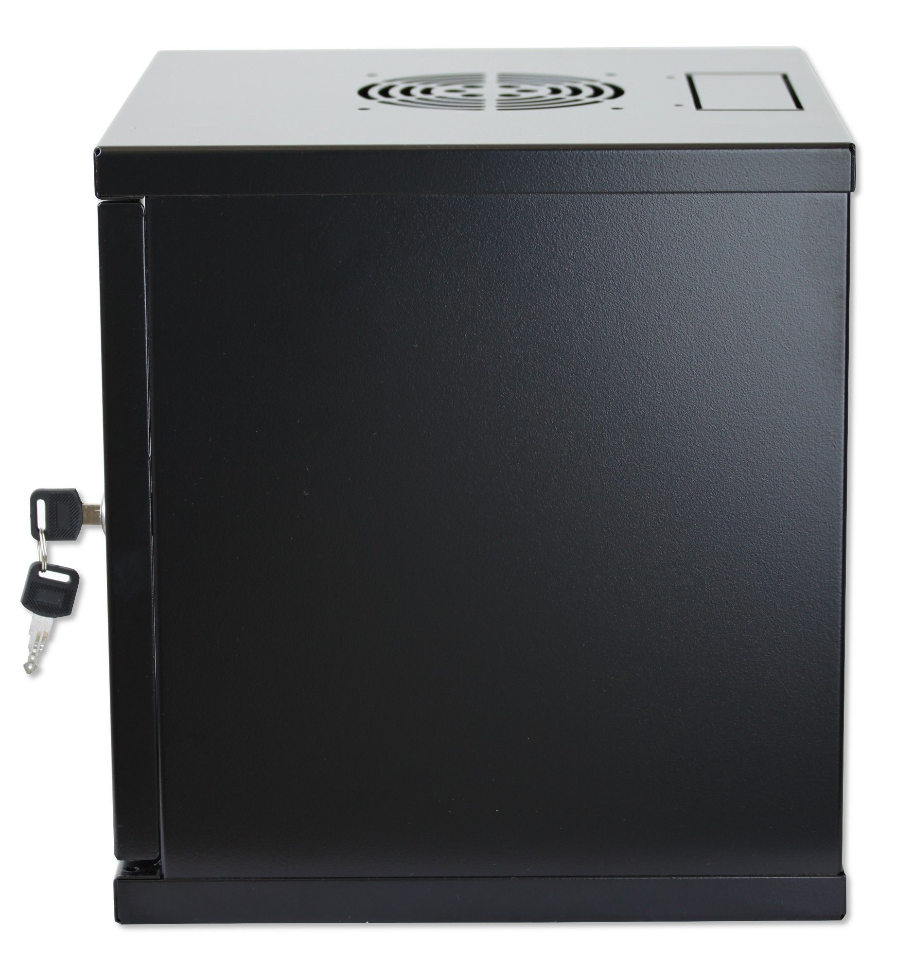 Armadio Rack 10'' a muro 6 unità Porta Grigliata Nero TECHLY PROFESSIONAL - immagine 3