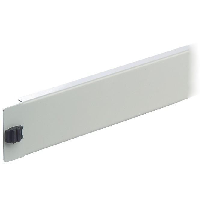 Pannello Cieco Toolless 2 Clip per Armadi Rack 19'' 1U Grigio INTELLINET - immagine 3