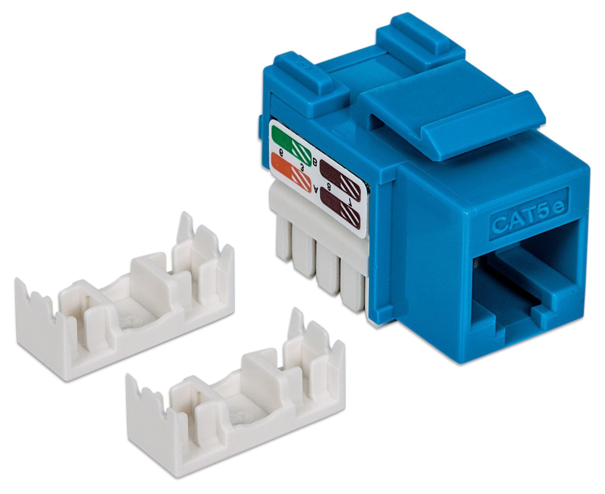 "Keystone Blu: il frutto C5E UTP per connessioni veloci RJ45" INTELLINET - immagine 3