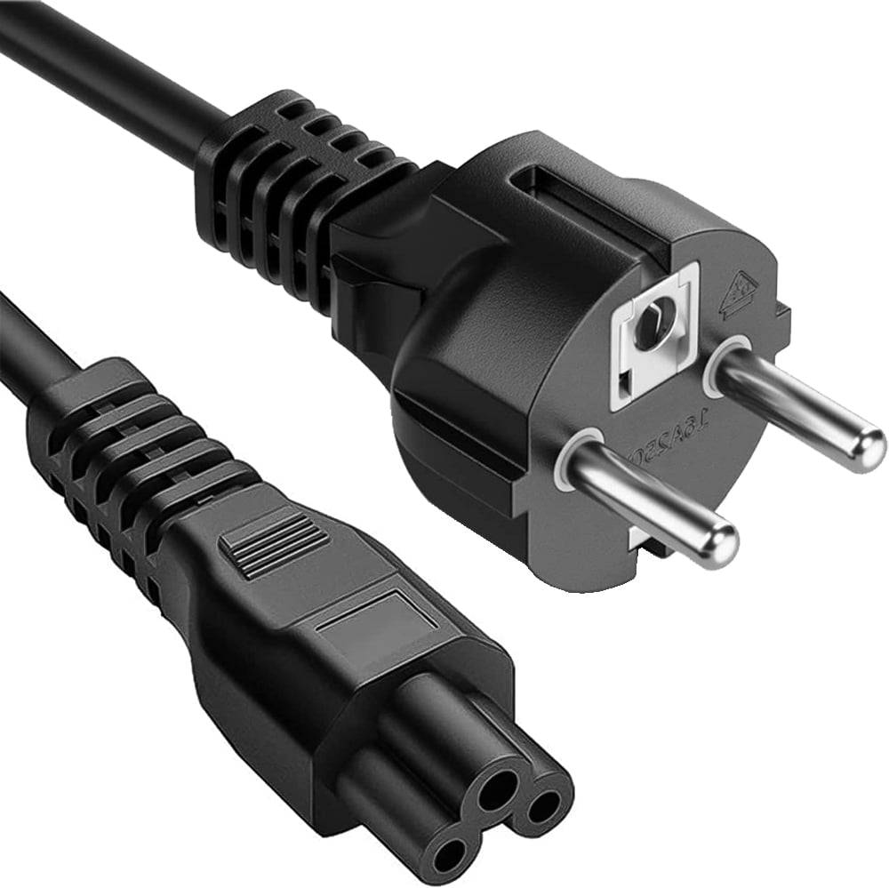 Cavo alimentazione C5 F a Schuko 1m nero MANHATTAN - immagine 3