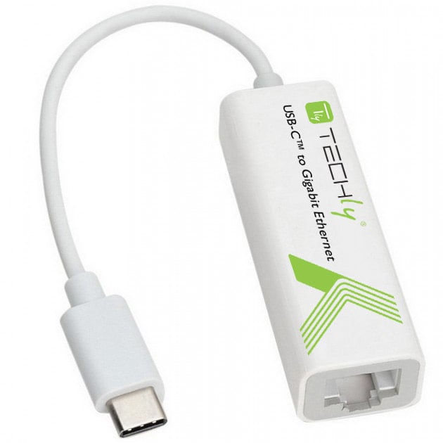 Cavo Convertitore Adattatore da USB-C™ M a Gigabit Ethernet TECHLY - immagine 3