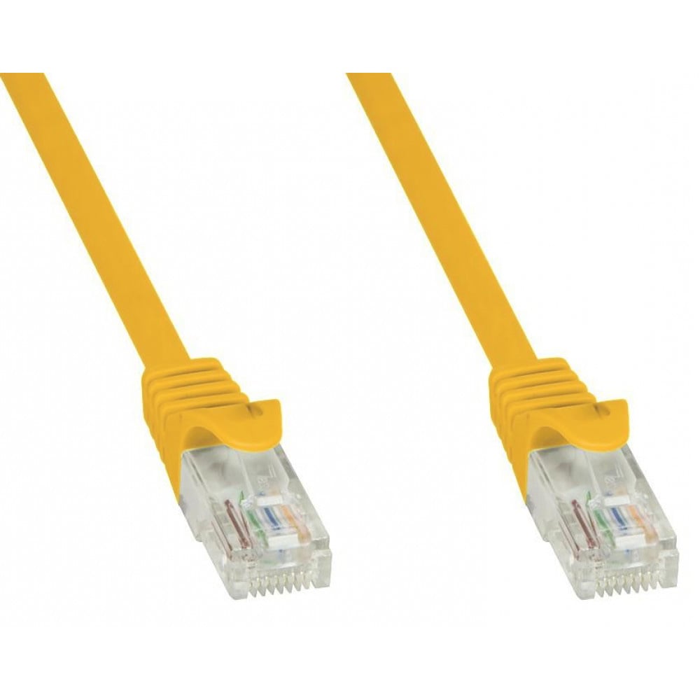 Cavo di rete Patch in CCA Cat.6 Giallo UTP 3 metri TECHLY PROFESSIONAL - immagine 3