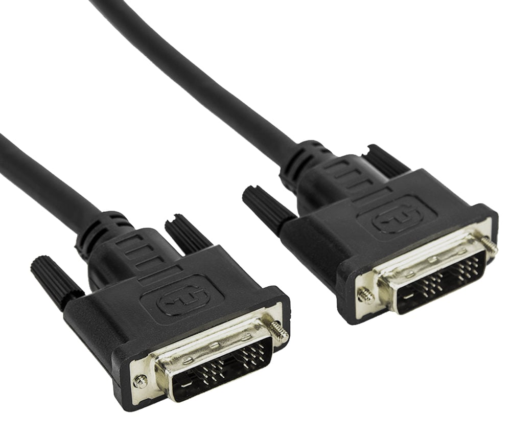 Cavo Monitor DVI Digitale M/M Single Link 5m (DVI-D) TECHLY - immagine 3