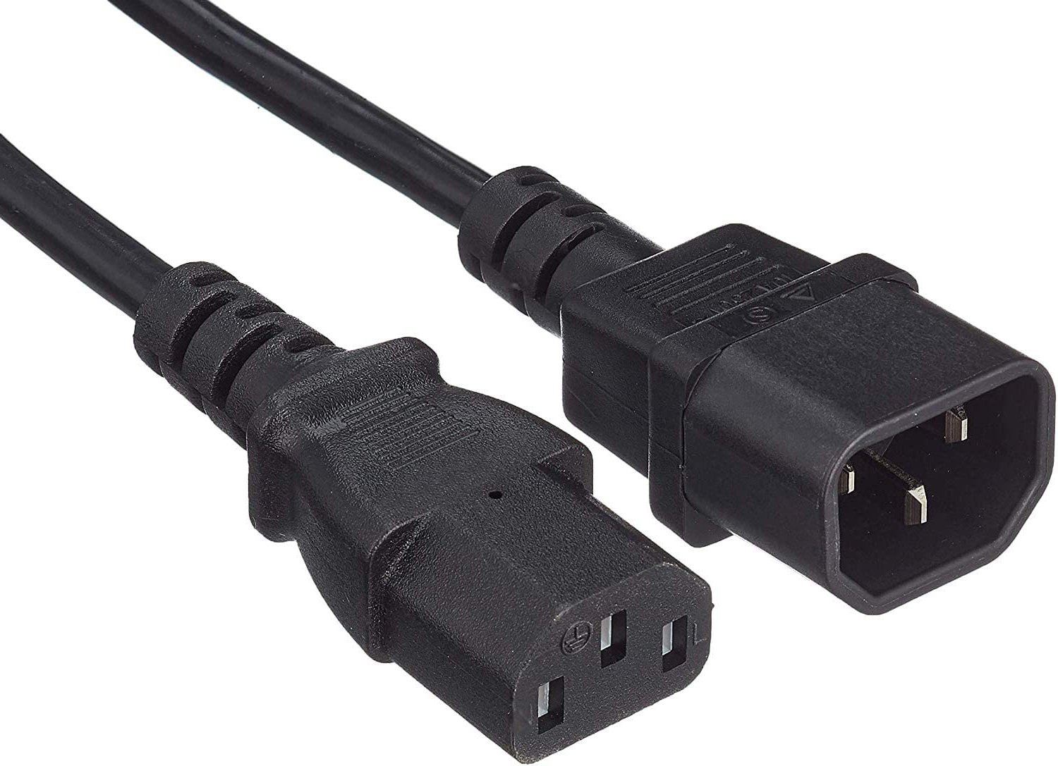 Cavo Prolunga di Alimentazione VDE C13 F a C14 M 5 m nero MANHATTAN - immagine 3