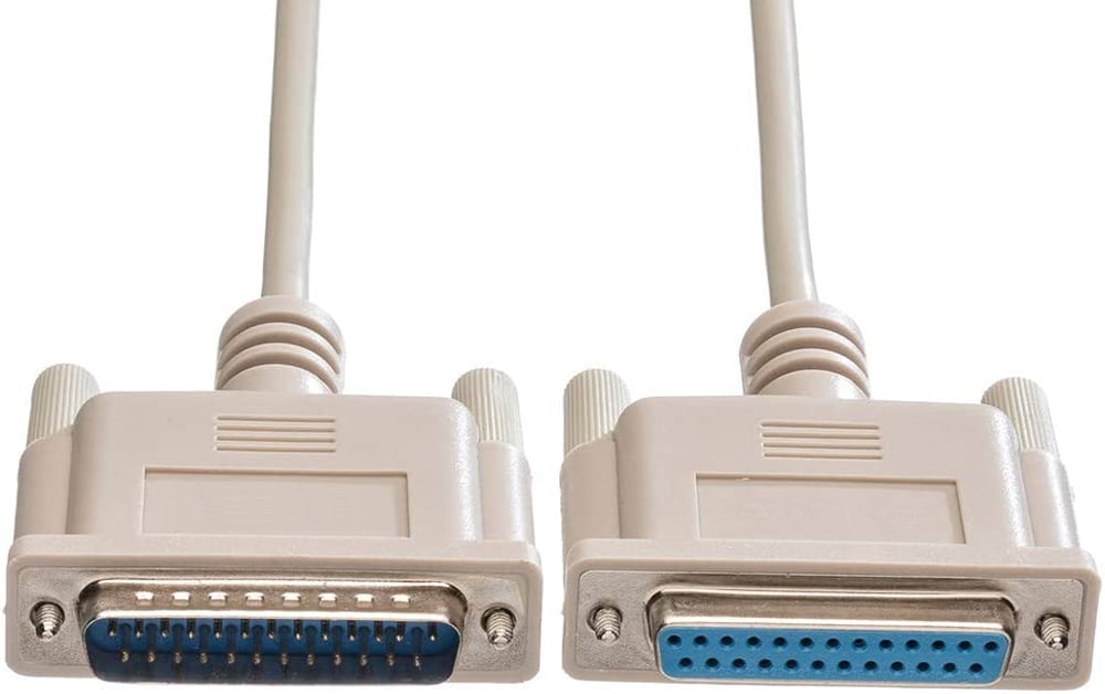 Cavo D-Sub 25p M/F 3m: connessione seriale e parallela MANHATTAN - immagine 3