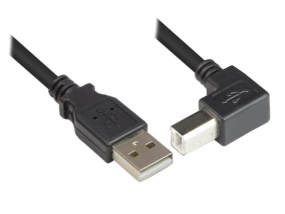 Cavo USB 2.0 angolato 0.5 m TECHLY - immagine 2