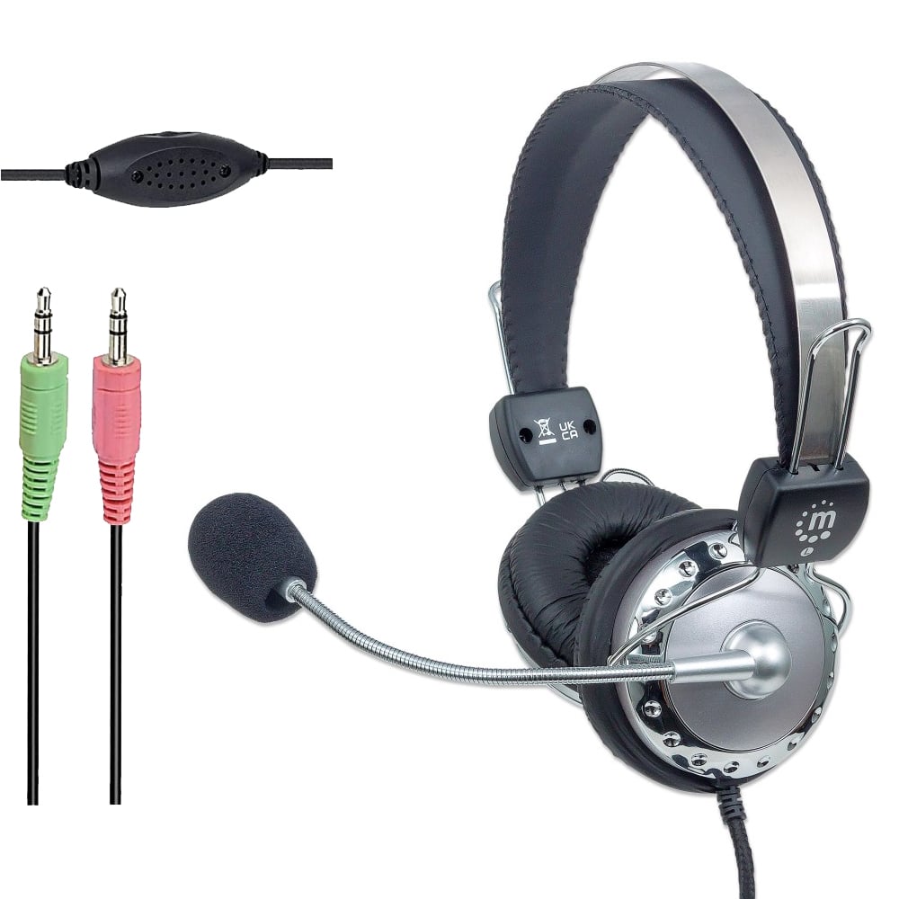 Cuffia Stereo Microfono Flessibile MANHATTAN - immagine 3