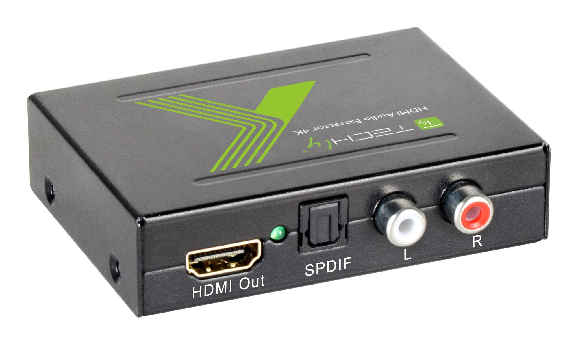 Estrattore Audio HDMI SPDIF+RCA R/L 4K TECHLY - immagine 3