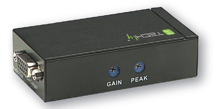 Ricevitore per Extender Audio / Video su Cavo Cat5e 300 m TECHLY - immagine 3
