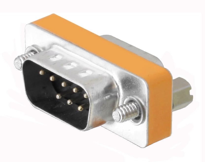 "ChangerX: Adattatore Gender D-SUB 9 Pin M/F per Null Modem" MANHATTAN - immagine 3