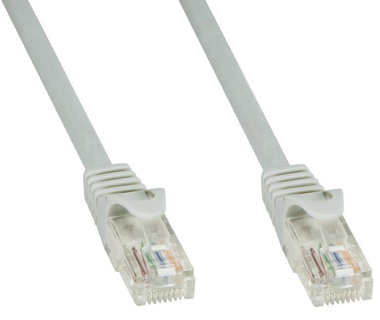 Cavo di rete Patch in CCA Cat.6 Grigio UTP 0,25m TECHLY PROFESSIONAL - immagine 3