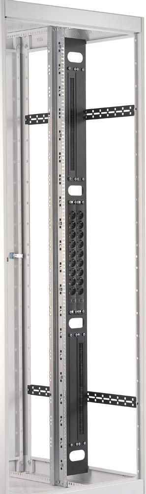 Coppia Canalini per Cavi 19'' 42U Grigio con 6 Slot INTELLINET - immagine 3