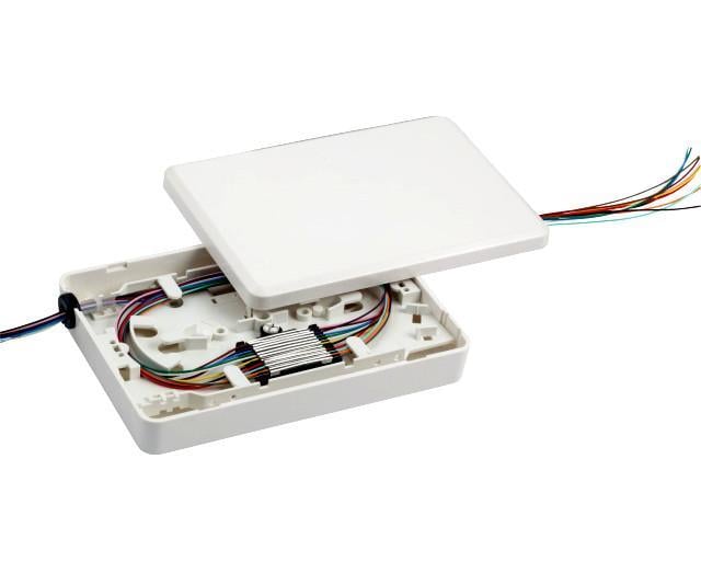 Scatola Distribuzione Telecom 12p con Vassoio Porta Giunti INTELLINET - immagine 3