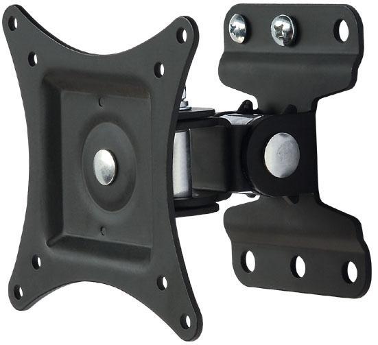 Supporto TV Nero 13''-30'': Montaggio a Muro Full Motion TECHLY - immagine 3