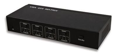 Switcher SVGA Full HD 4x4 con Audio TECHLY NP - immagine 3