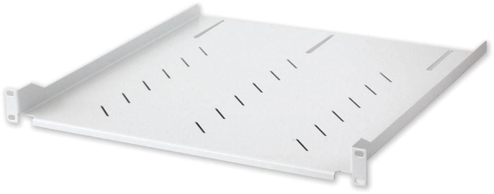 Mensola Rack 19'' Grigia 2U - 600 mm: Stile e funzionalità INTELLINET - immagine 3