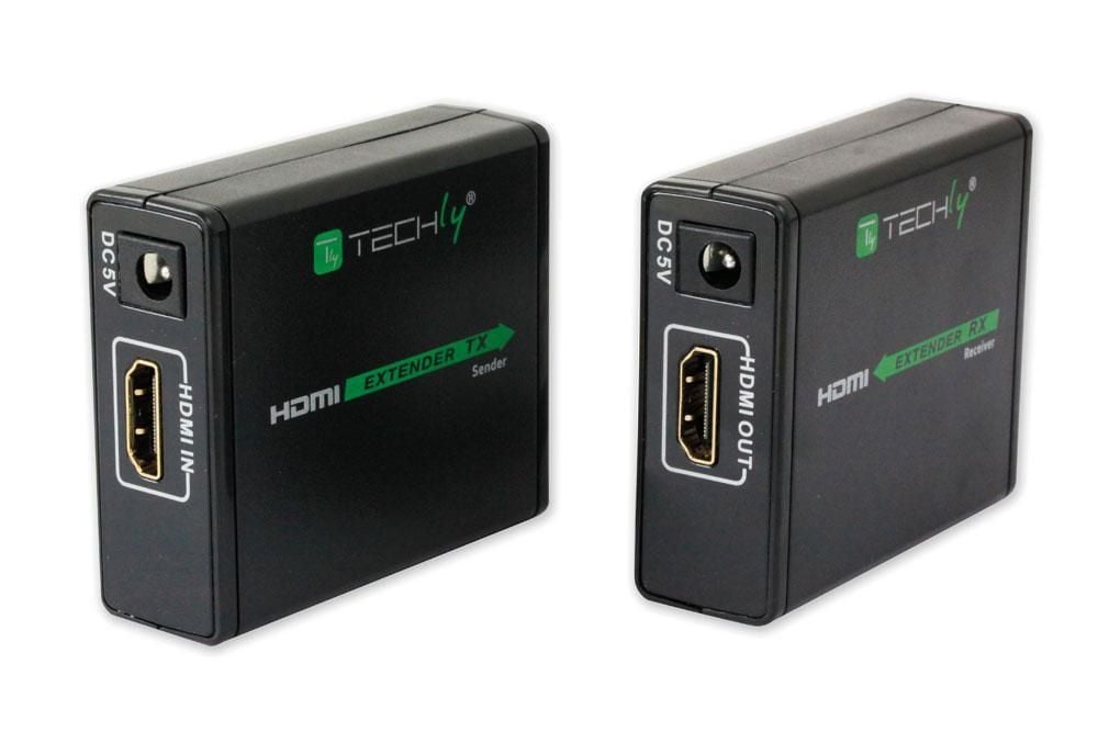 Extender HDMI™ Full HD 3D su cavo Cat. 5E/6/6A/7 fino 60 metri TECHLY - immagine 3