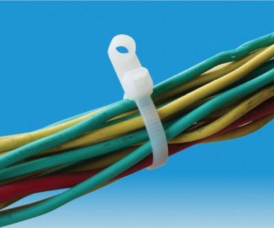 Fascette Fermacavi con Occhiello 300x4,8mm in Nylon 100pz Bianco TECHLY - immagine 3