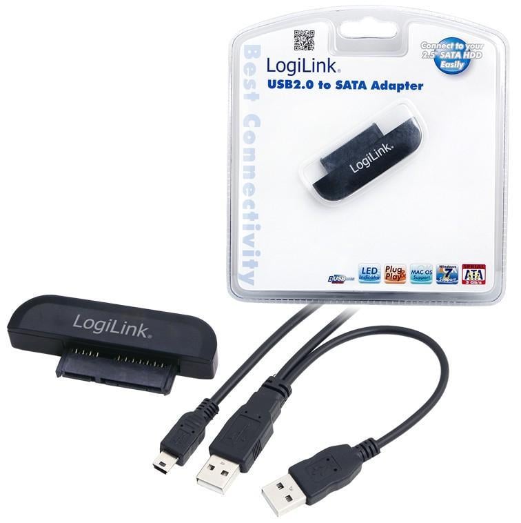 Adattatore USB 2.0 a Serial ATA LOGILINK - immagine 3