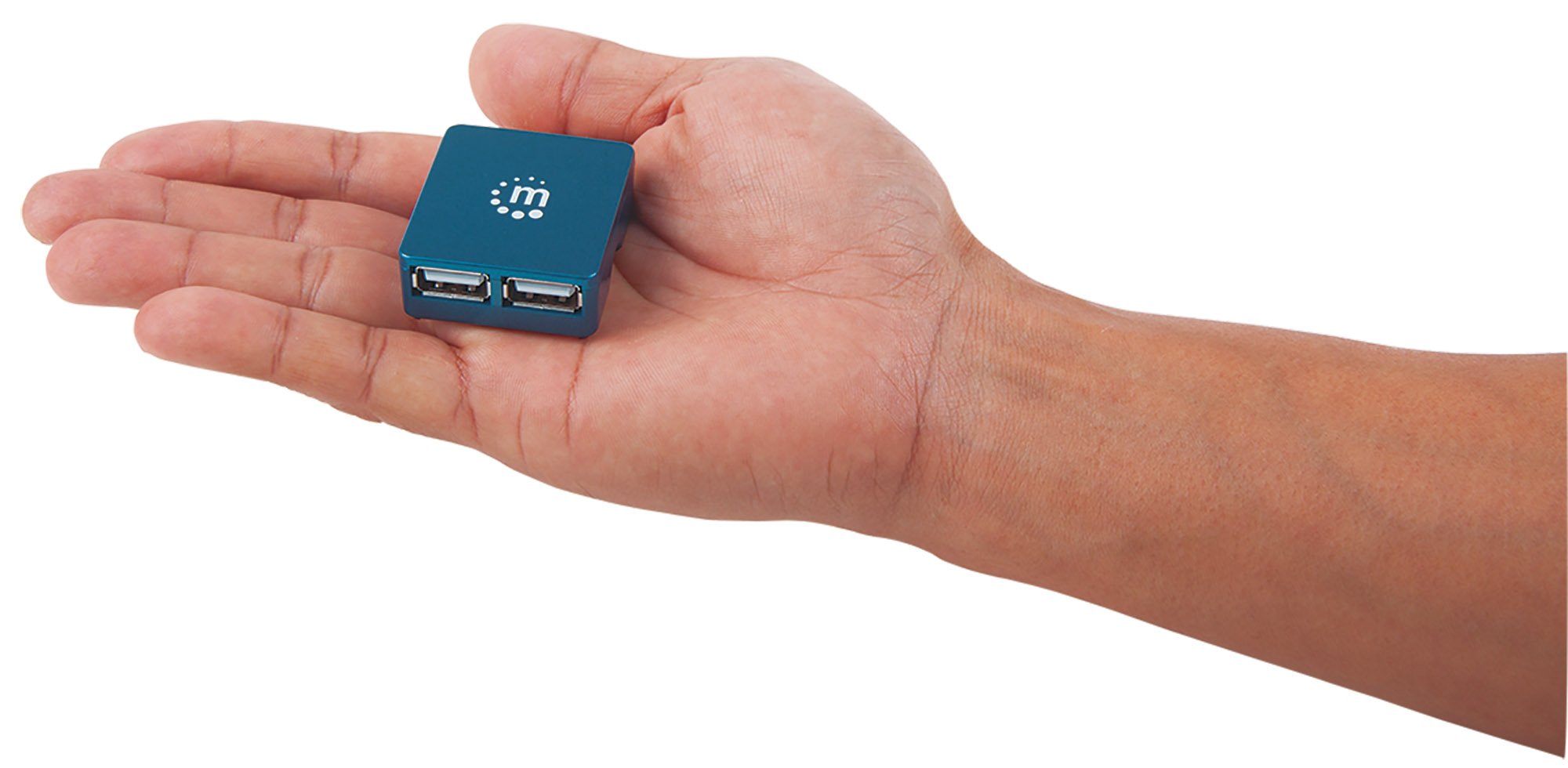 Hub USB 2.0 Attivo con 4 Porte Micro MANHATTAN - immagine 3