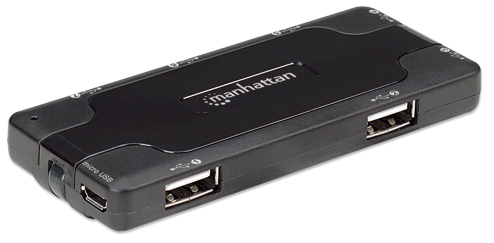 "Hub USB 2.0 Speedy 7 Porte" MANHATTAN - immagine 3