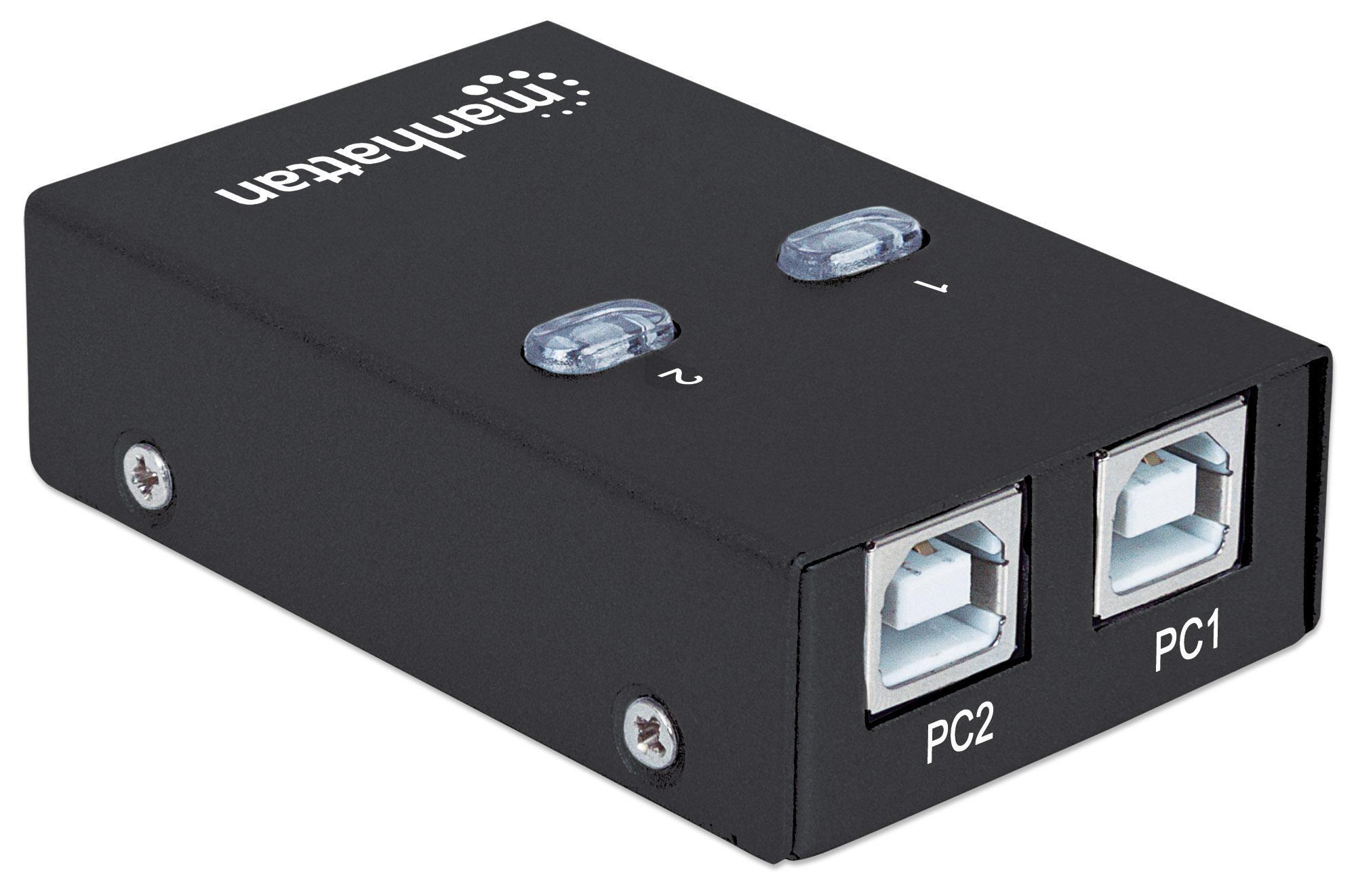 "Switch USB 2.0: velocità Hi-Speed automatica" MANHATTAN - immagine 3
