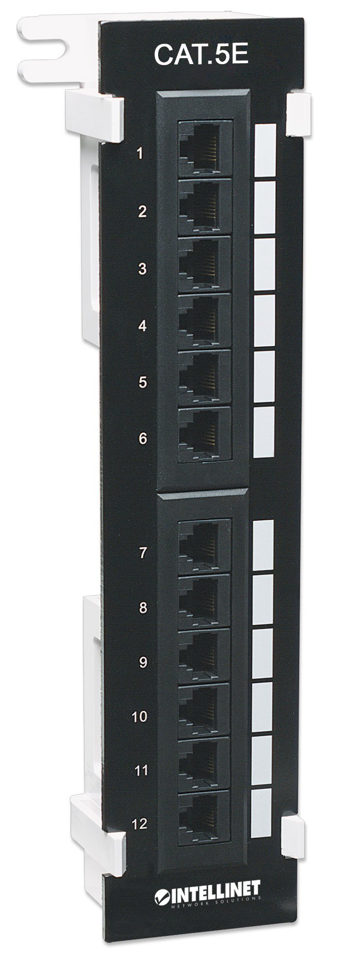 Pannello Patch UTP Cat5e 12 Porte: Pratico e Funzionale INTELLINET - immagine 3