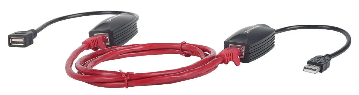 Extender USB Cat. 5E: amplifica il segnale fino a 60 metri! MANHATTAN - immagine 3