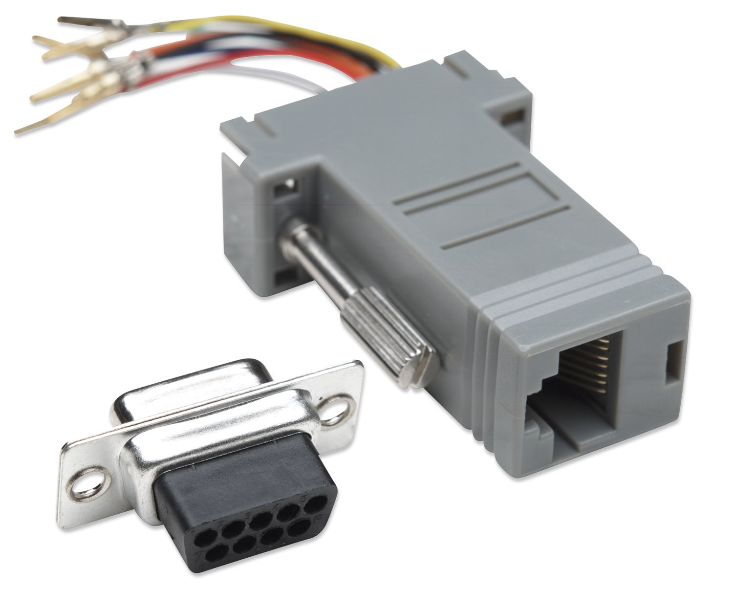 Adattatore Modulare DB 9p.F / RJ45 8 fili MANHATTAN - immagine 3