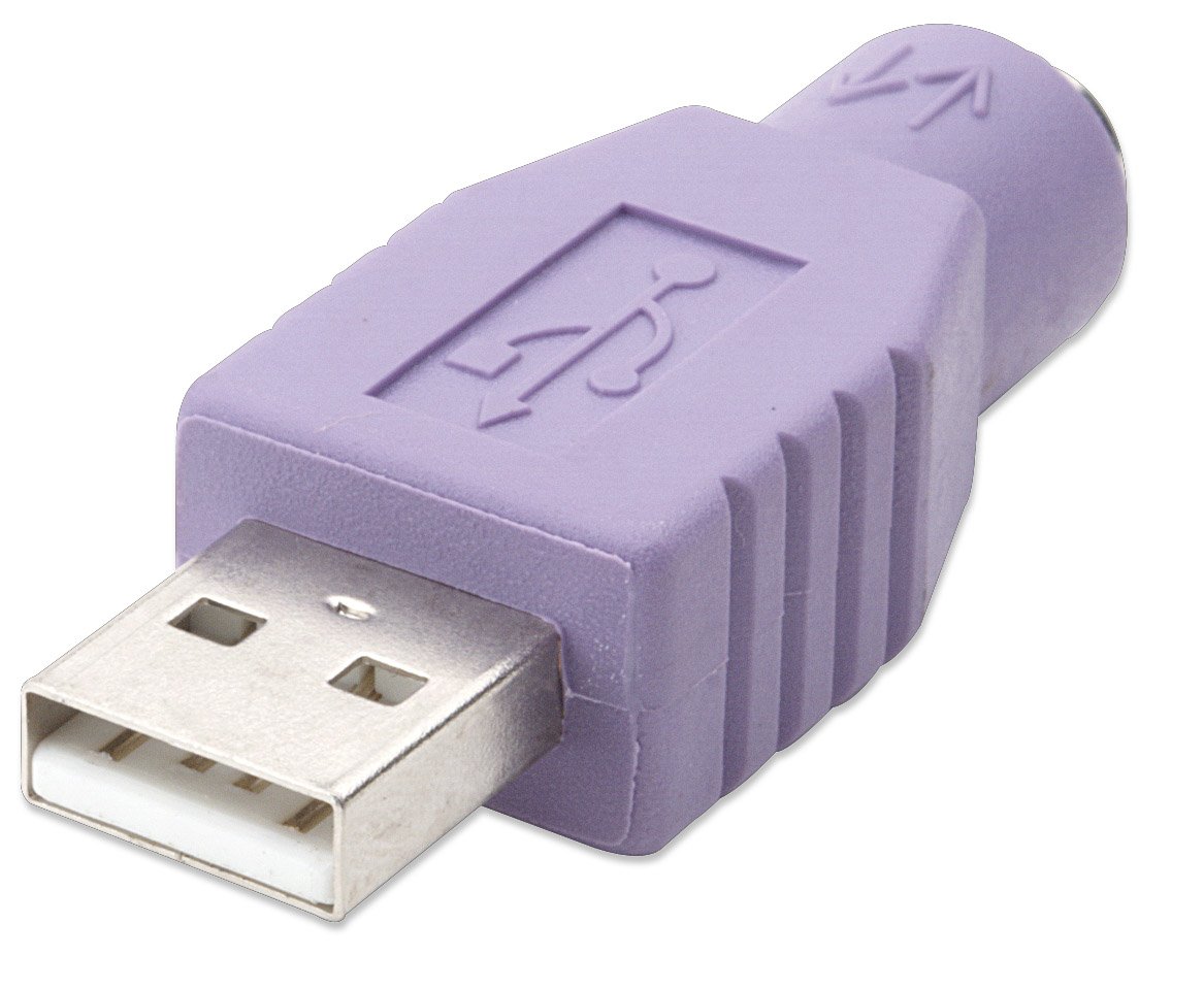 Adattatore PS2 a USB: connessione femmina/maschio MANHATTAN - immagine 3