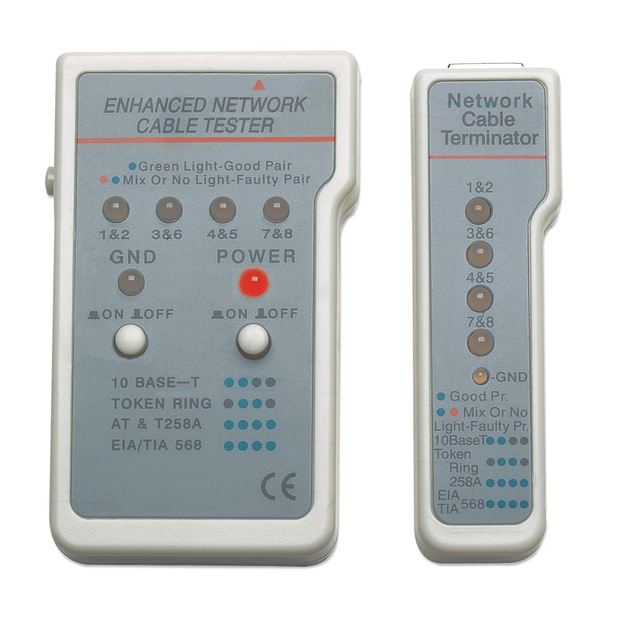 Tester Cavi Rete RJ45/RJ11: Funzionale e Versatile INTELLINET - immagine 3
