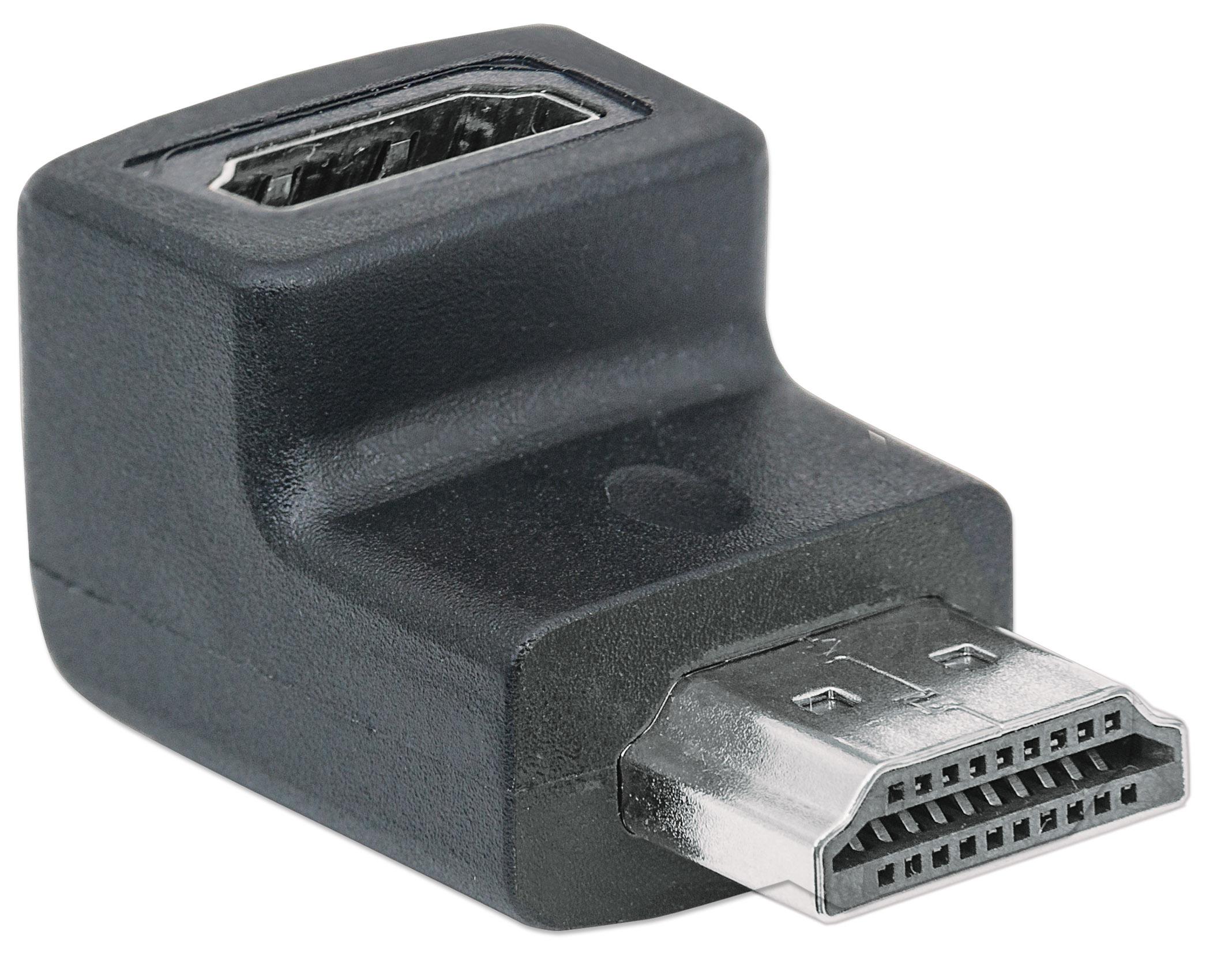 Adattatore HDMI M/F 90° verso l'alto MANHATTAN - immagine 3