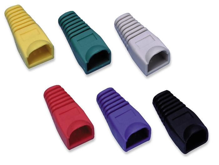 Copriconnettore Plug RJ45 6.2mm Grigio INTELLINET - immagine 3