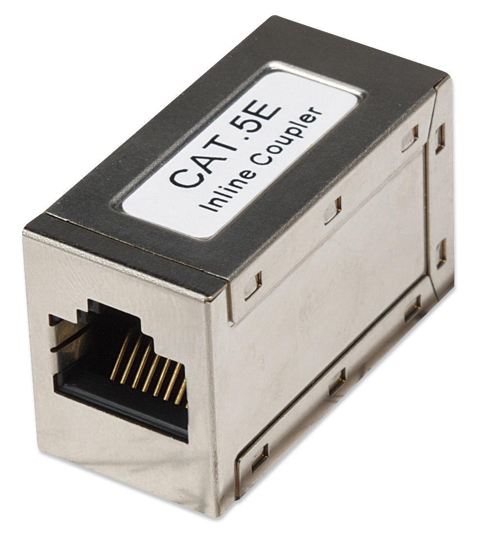Accoppiatore RJ45 Schermato Cat. 5E Femmina/Femmina INTELLINET - immagine 3