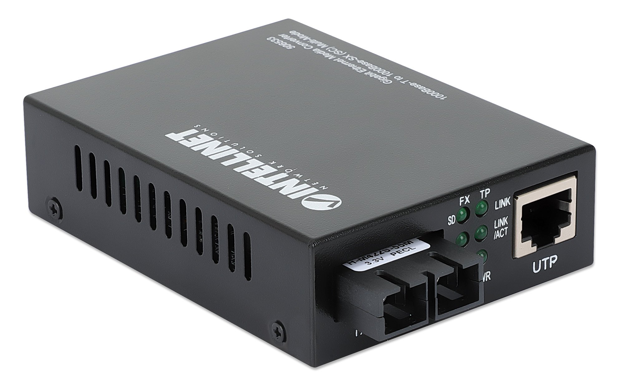 Converti rapidamente da RJ45 a Fibra SC per una connessione GigaBit efficiente INTELLINET - immagine 2