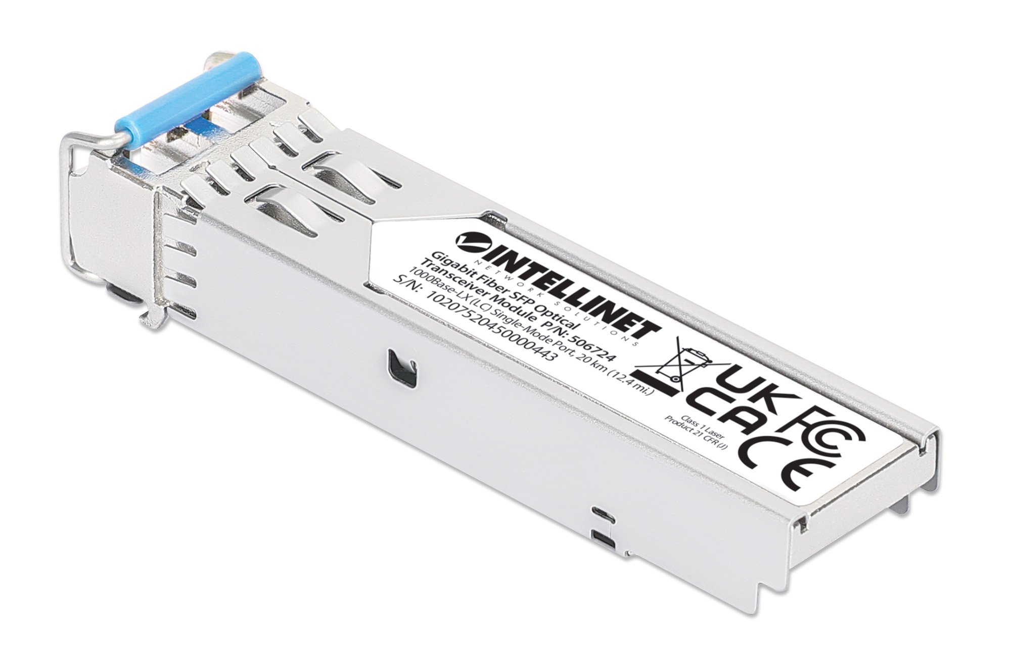 Mini Gigabit Ethernet SFP Transceiver INTELLINET - immagine 2
