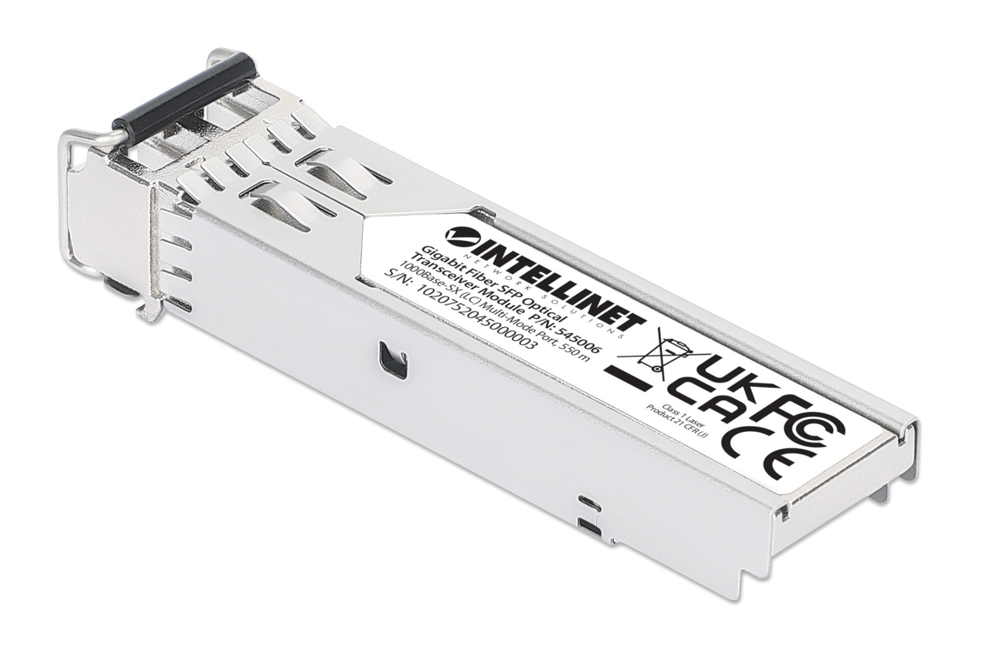 Transceiver SFP Multimodale 1000Base-SX: Portata 550m INTELLINET - immagine 2